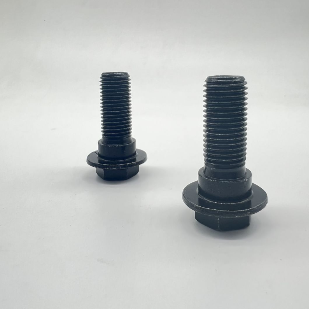 Seat Belt Bolt Flange Bolt Black Zinc