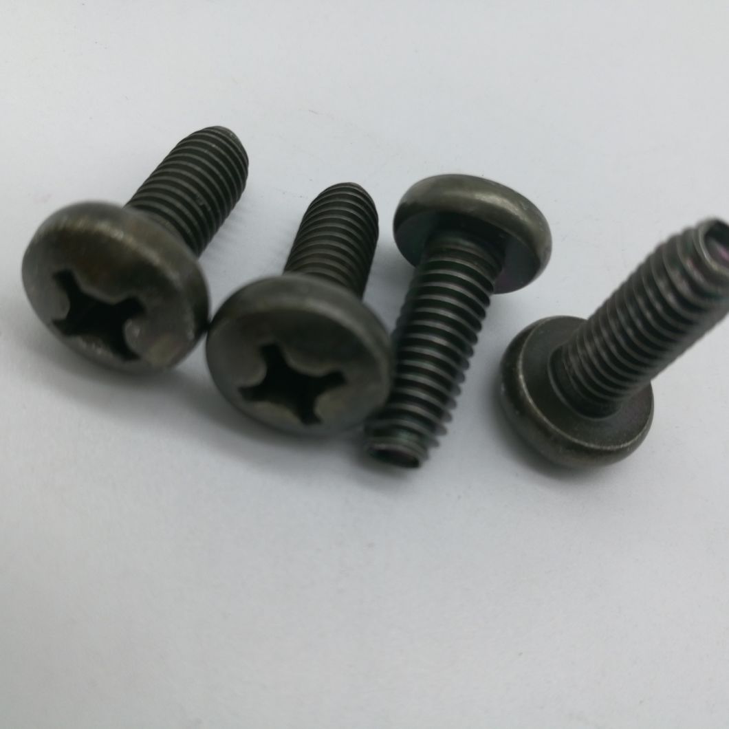 Pan Head Screw Machine Screw Green Zinc