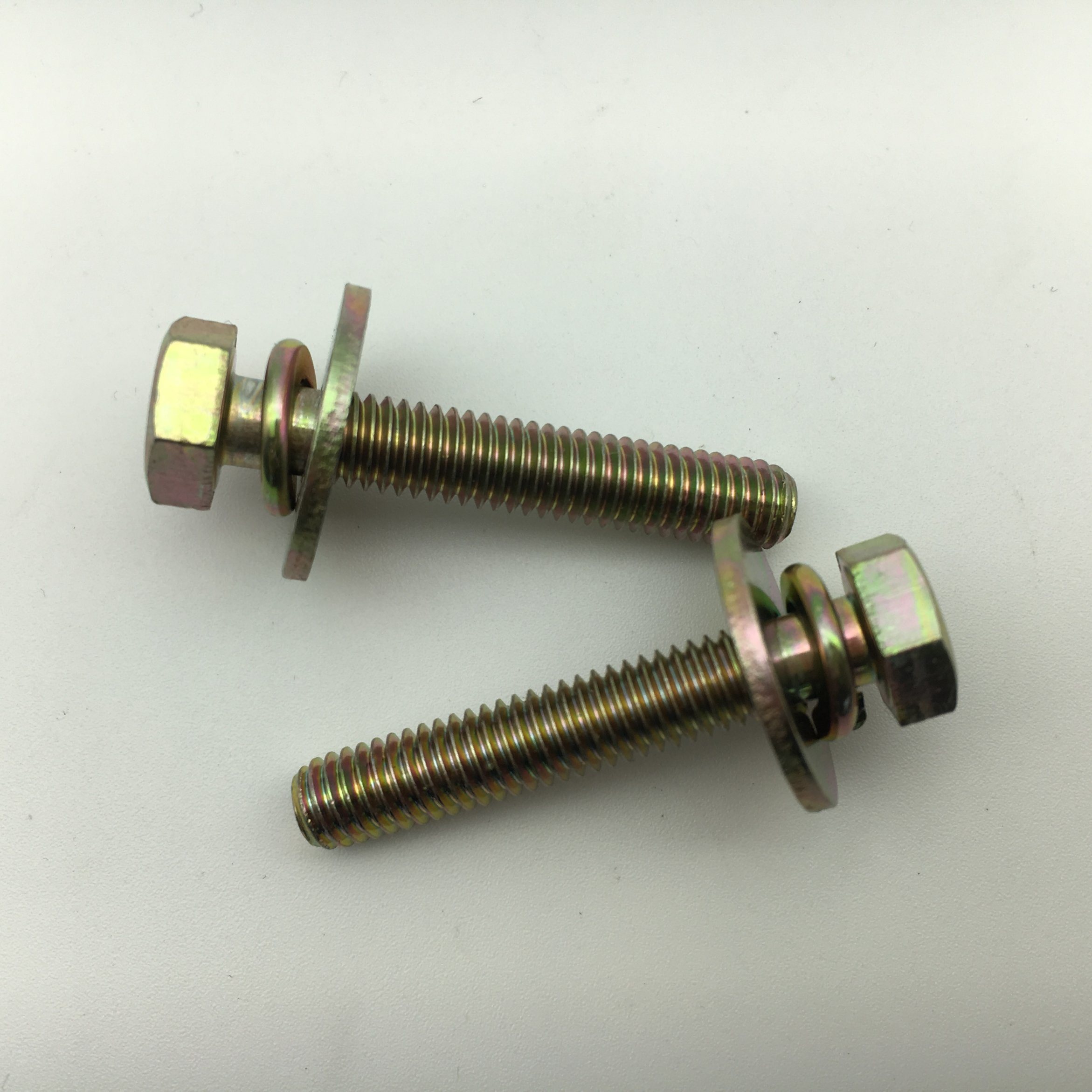 Sems screw Hex Bolts with Dog Point and Spring Washers