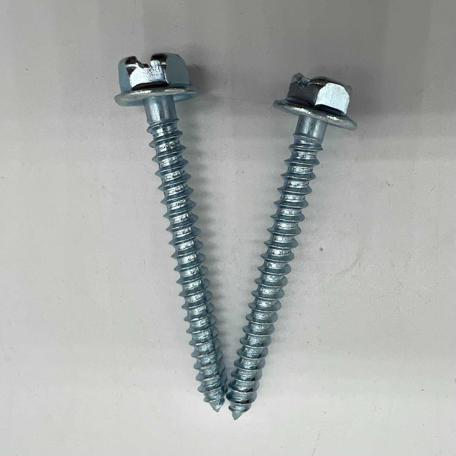 Hex Combi Slot + pH3 Flange Head Wood Screw 6X60 Zp