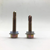 Yellow Zinc Drilling Screw Tapping Screw with Plastic Washer