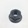 M18X1.25 Flange Nut DIN6923 Cl10 Black Zinc Flake Coating