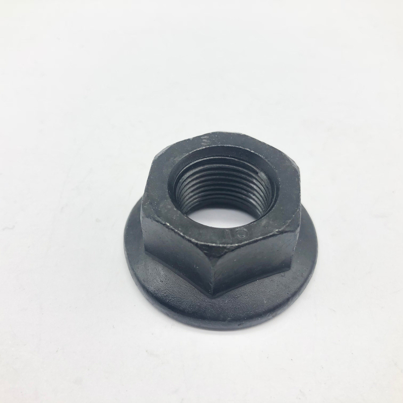 M18X1.25 Flange Nut DIN6923 Cl10 Black Zinc Flake Coating