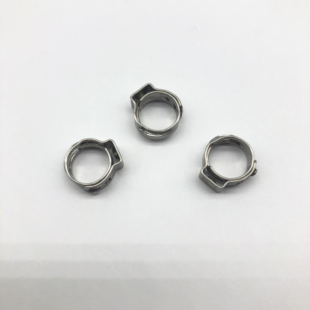 Stepless Ear Clamp Hose Clamp SS304
