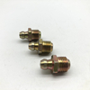 DIN71412 Straight Grease Nipple Fitting 1/4-Unf yellow zinc