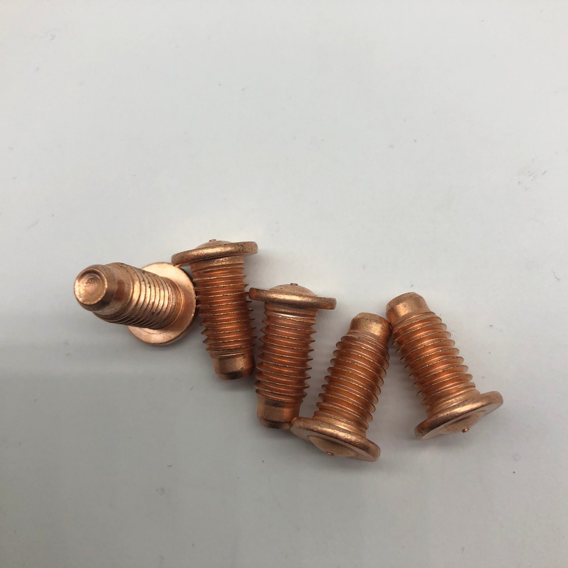 Round Head Weld Screw Copper Plating Weld Stud