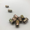Flat Head Open End Knurled Shank Rivet Nuts
