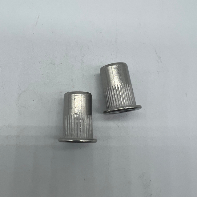 SS304 Rivet Nut M10 Stainless Steel Reduce Head Kunrled Body