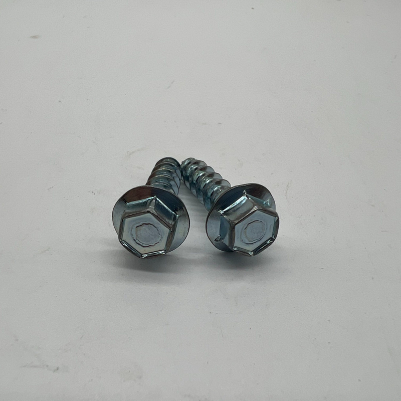 Hex Washer Head Hi-Lo Screw 6X24 Zp Tapping Screw