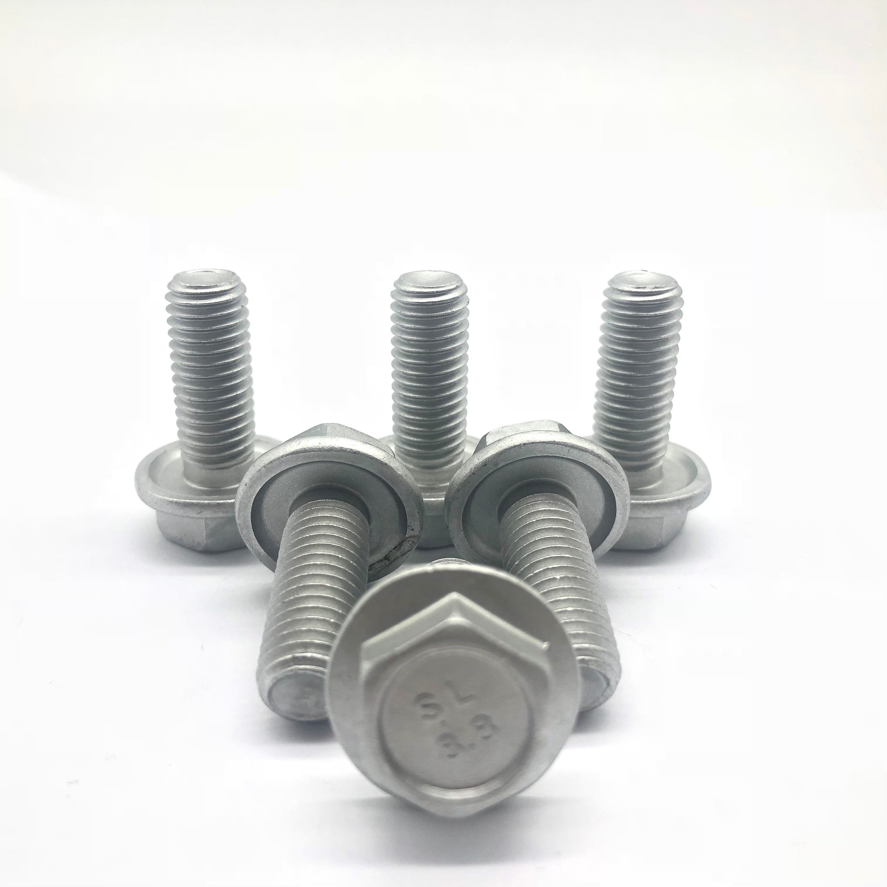 DIN6921 flange Bolt Flanged Hex Bolt for Grain Storage Silo Bolts