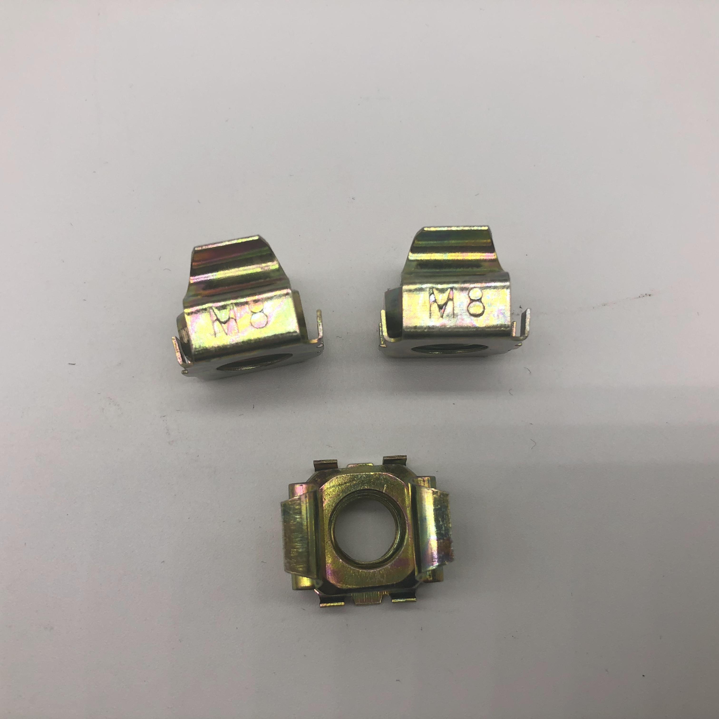 M8 Steel Cage Nut Fastener Kit for Network Cabinets