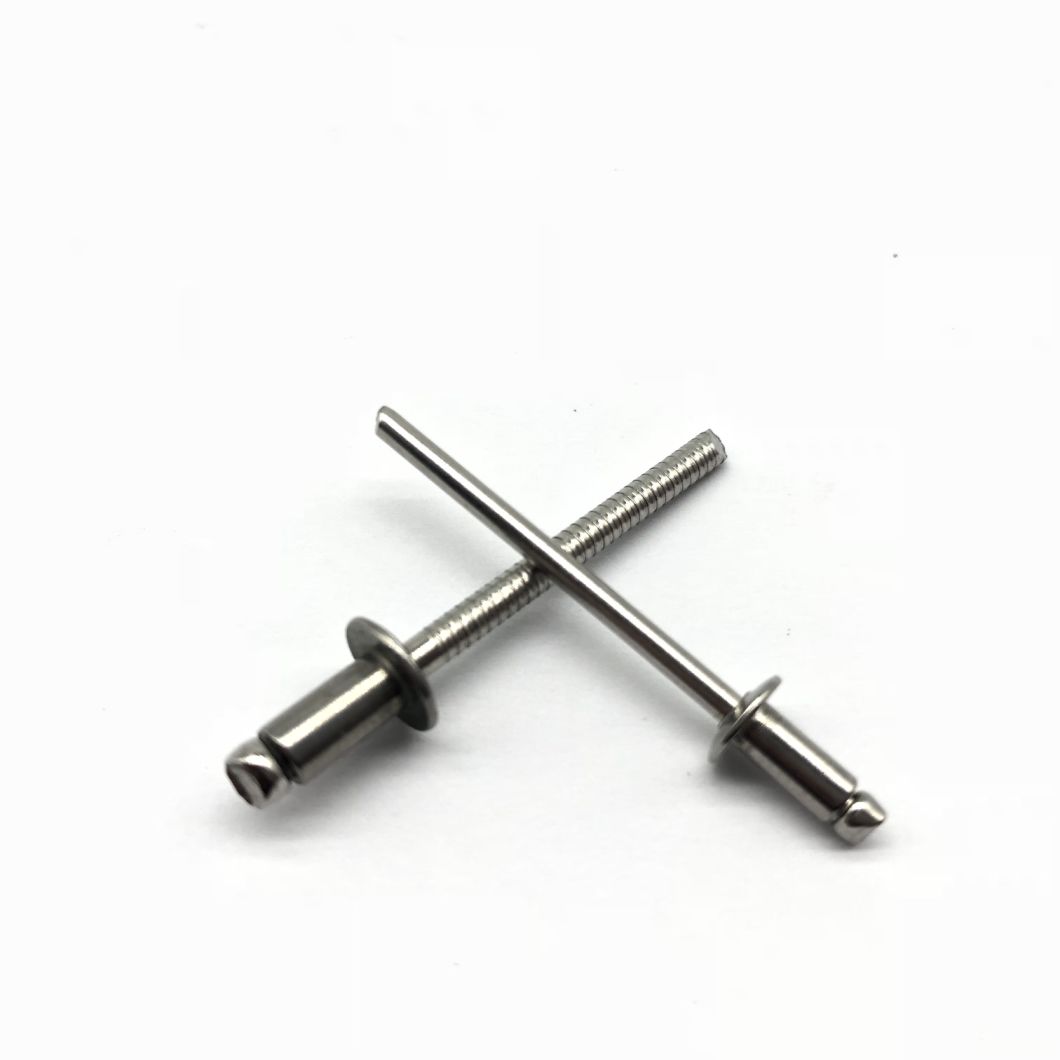 Open End Metal Mandrel Aluminium Blind Rivets