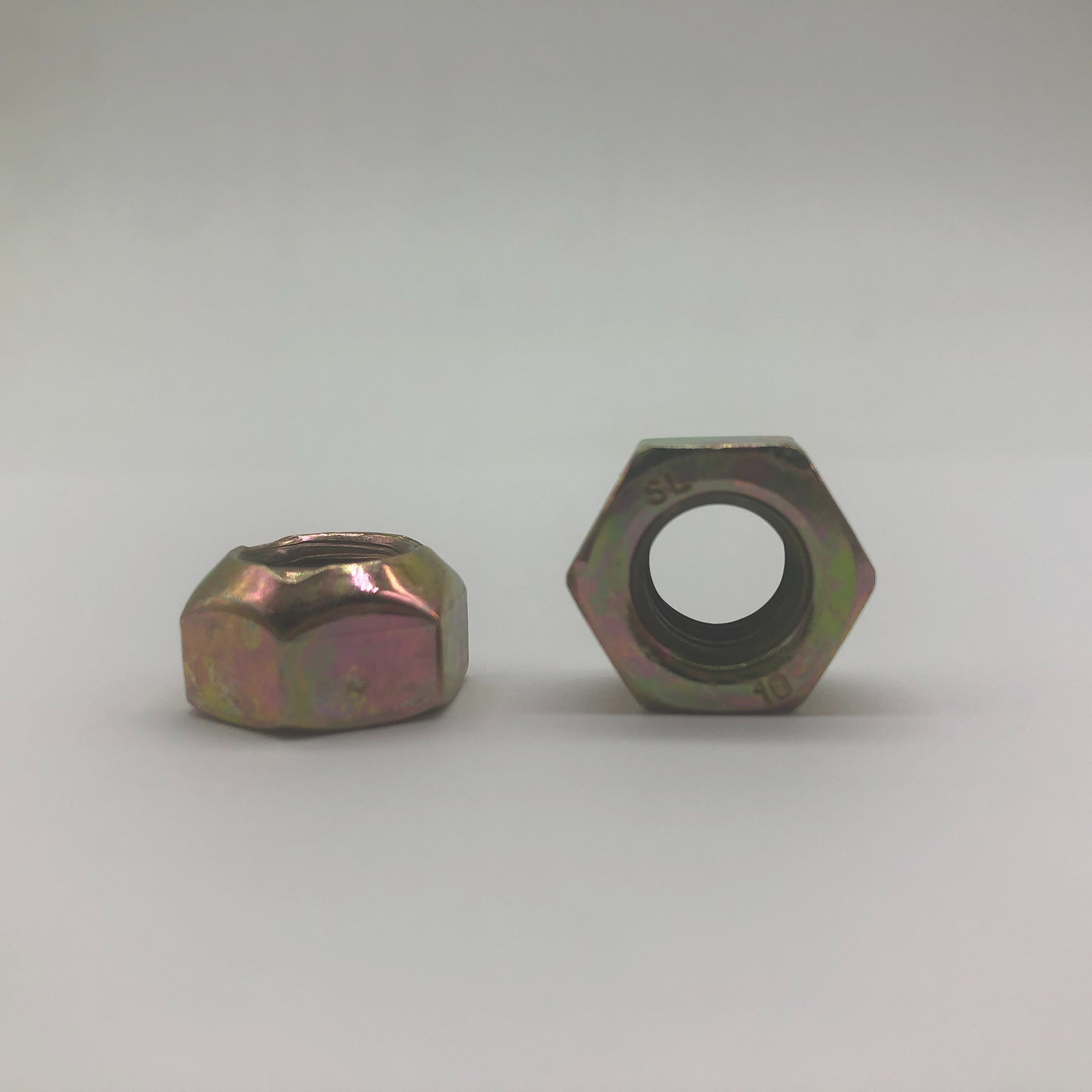 Hex Nut Flange Lock Nut Metal Lock Nut