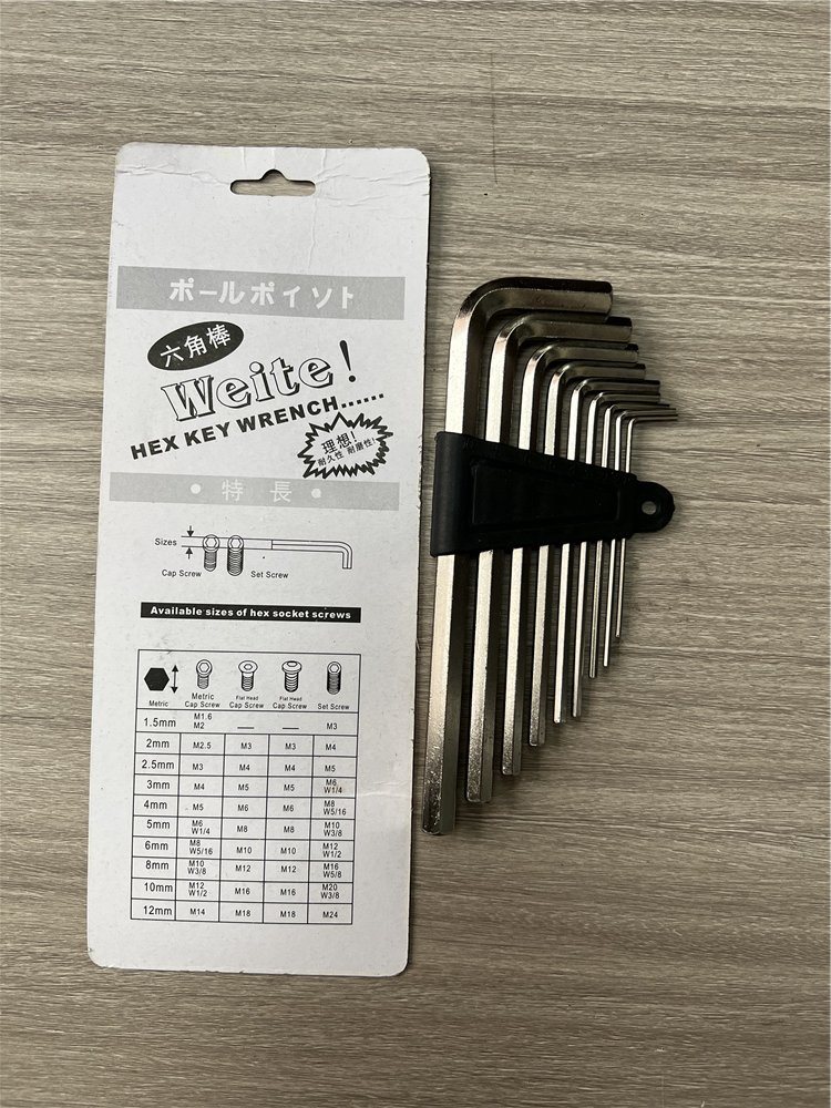 Socket Wrench Hex Key Sets Hex Key Wrench