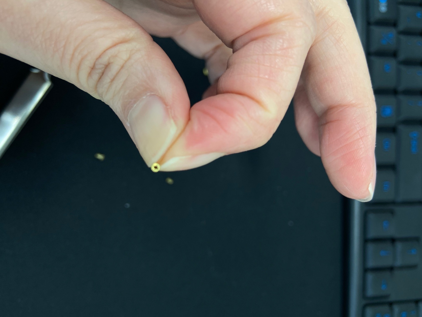 DIN7340 Eyelet Brass Nickel Plating Stainless Steel Hollow Rivet