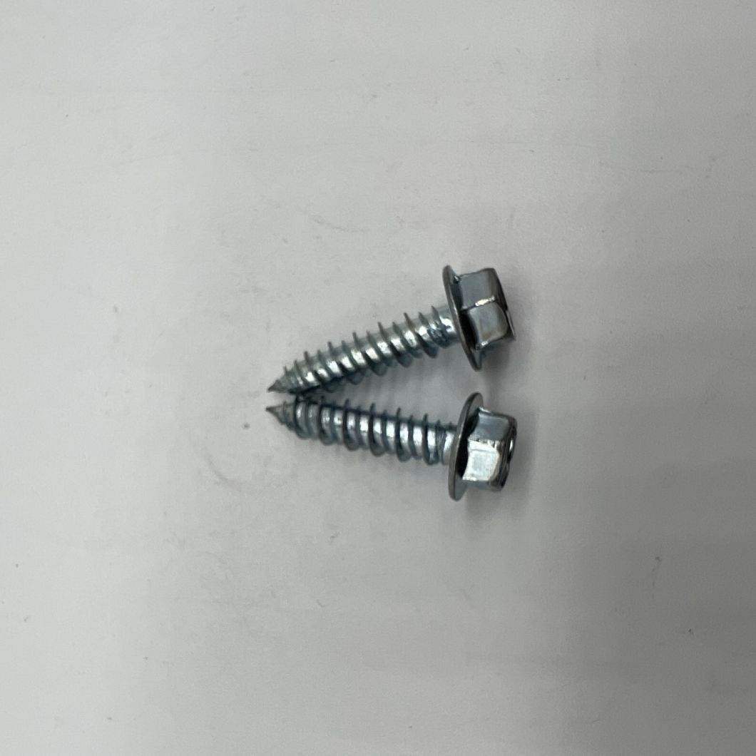 Hex Washer Head Hi-Lo Screw 6X24 Zp Tapping Screw