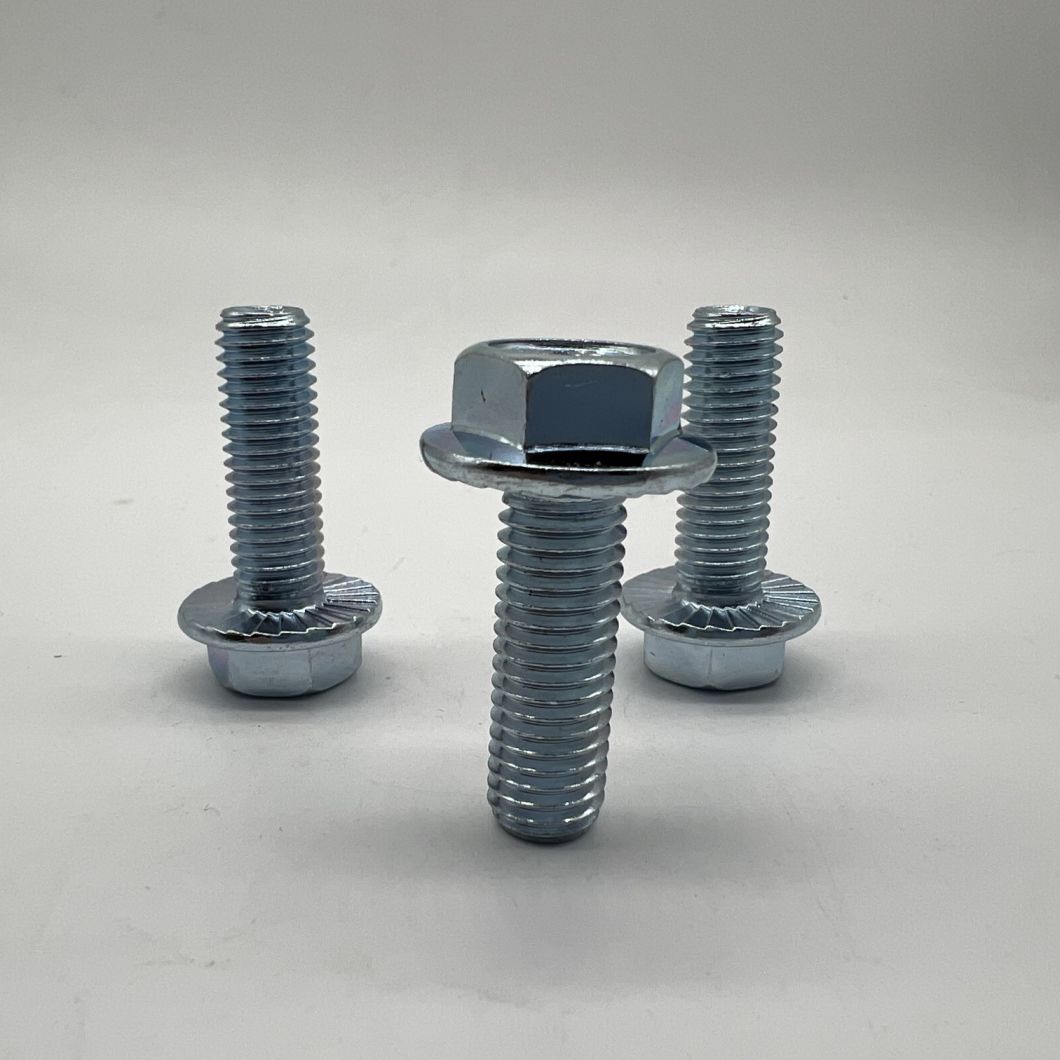 DIN6921 M10X30 Hex Flange Head Bolt Flange Screw Cl8.8