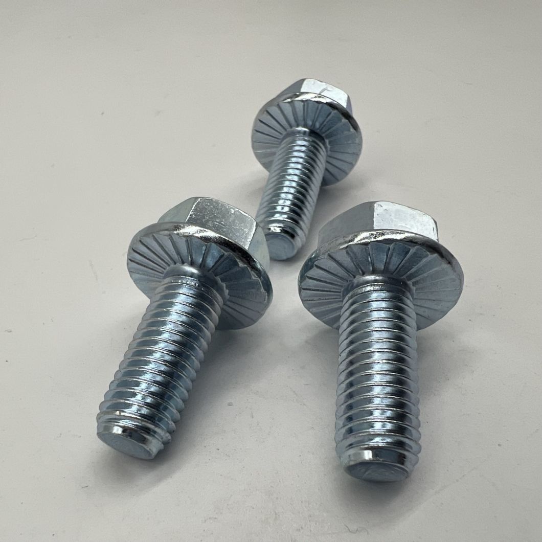 En1665 M10X25 Flange Bolt Flange Screw Cl8.8