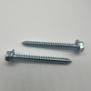 Hex Combi Slot + pH3 Flange Head Wood Screw 6X60 Zp