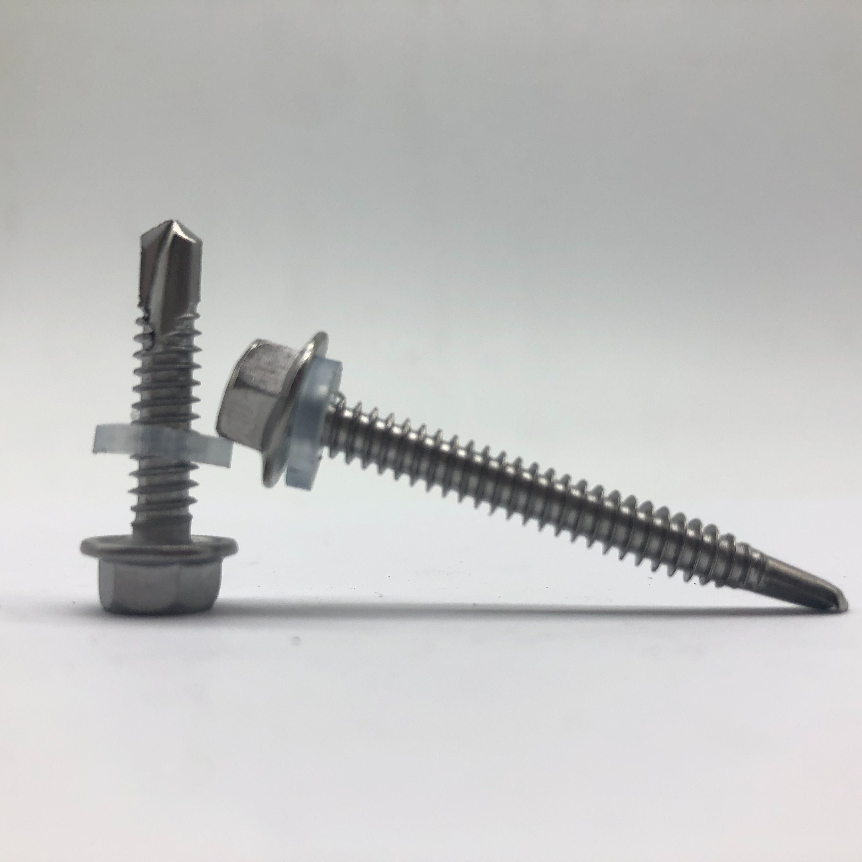 DIN7504K Ss410 Drilling Screw with Plastic Washer