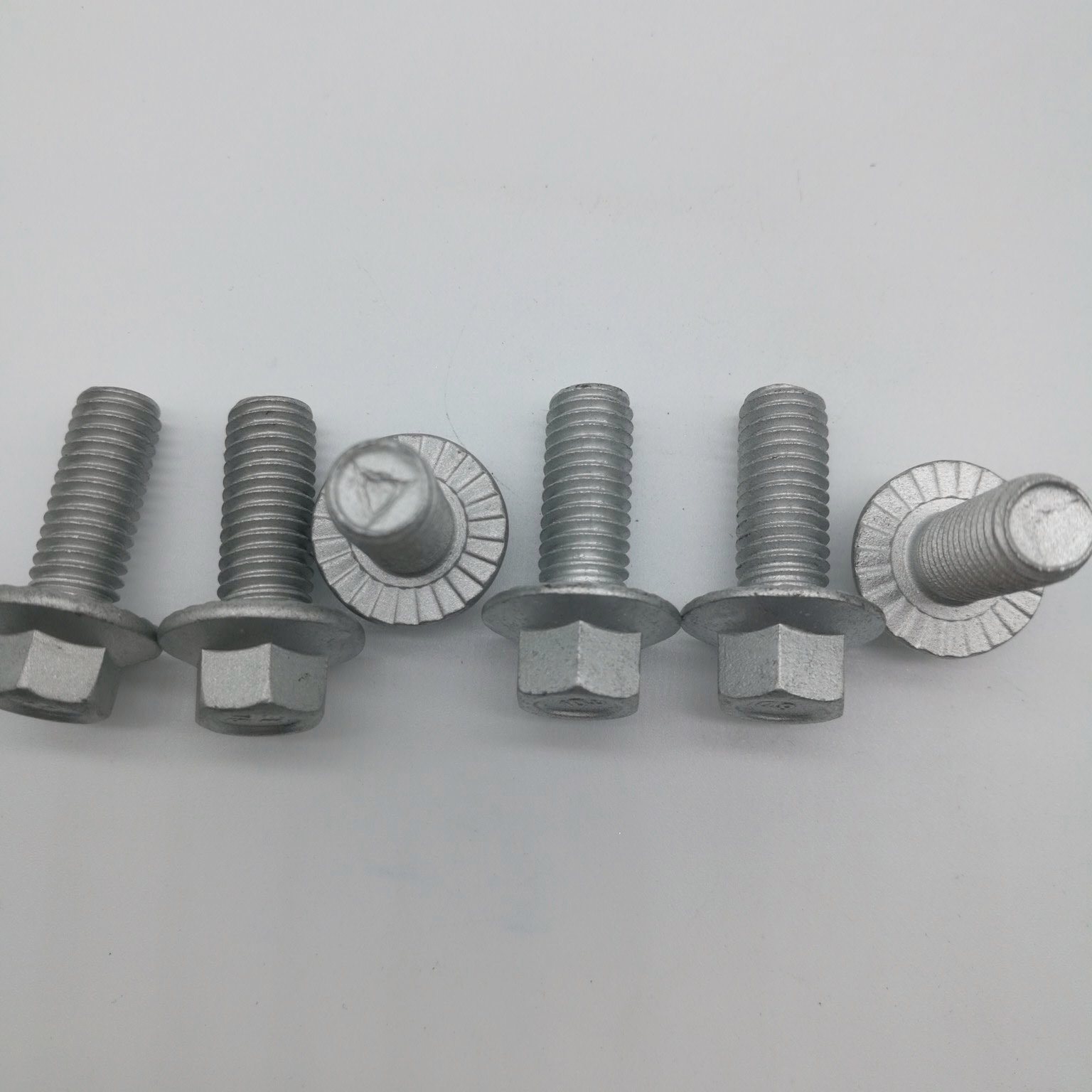 EN1665 Zinc Flake Geomet 500 Hex Flange Screw