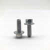 Hexagon Flange Removing Scraps Bolts Flange Screw M6X16
