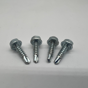 DIN7504K Hex Head Drilling Screws with Tapping Screw Thread with Collar