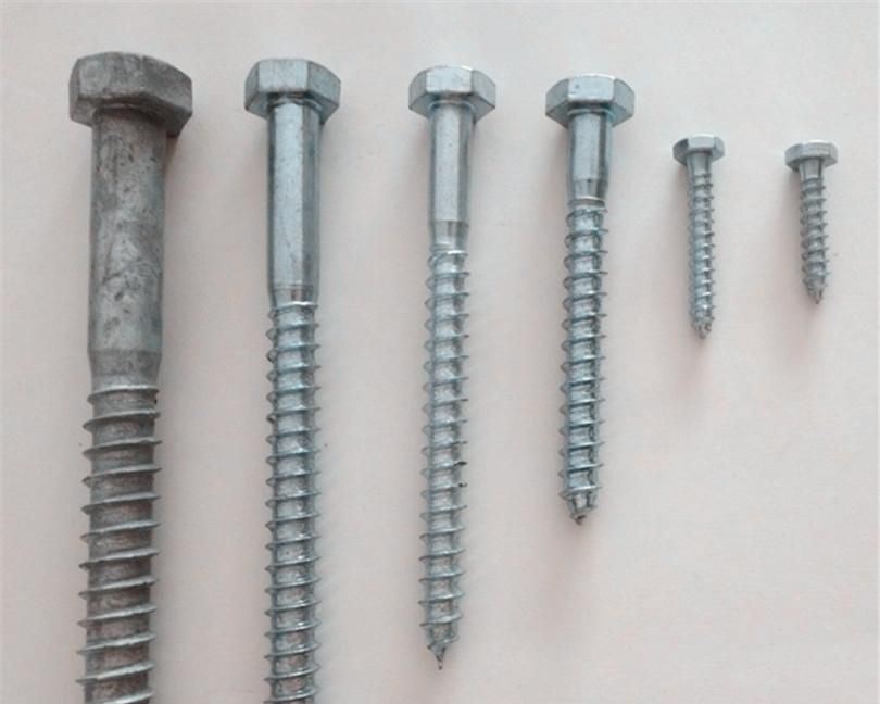 DIN571 Hex Head Roofing Screws Hexagon head wood screws