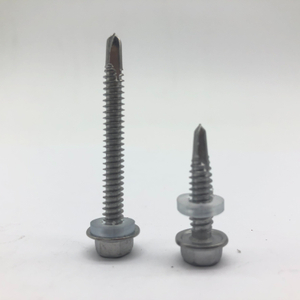 DIN7504K Ss410 Drilling Screw with Plastic Washer