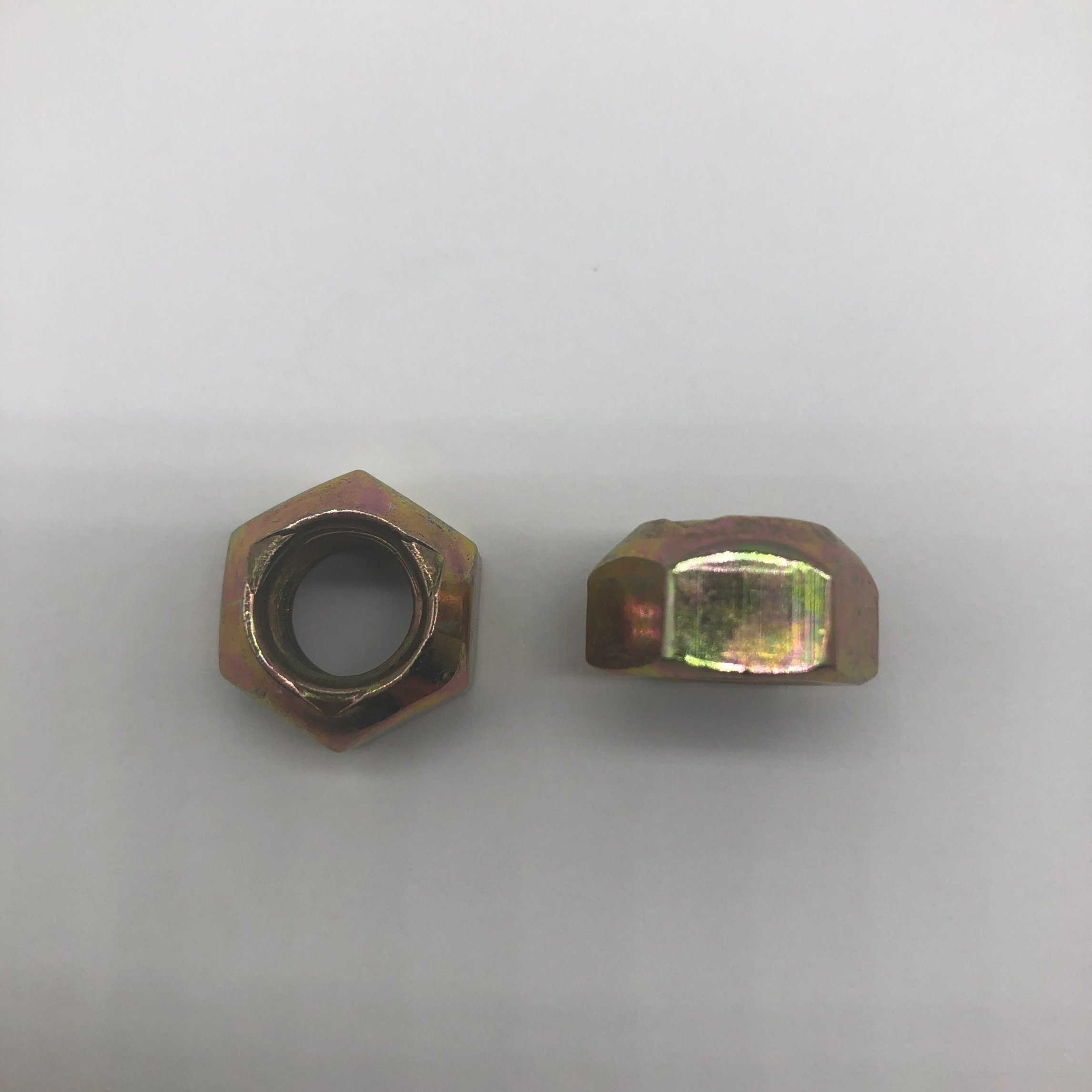 Hex Nut Flange Lock Nut Metal Lock Nut