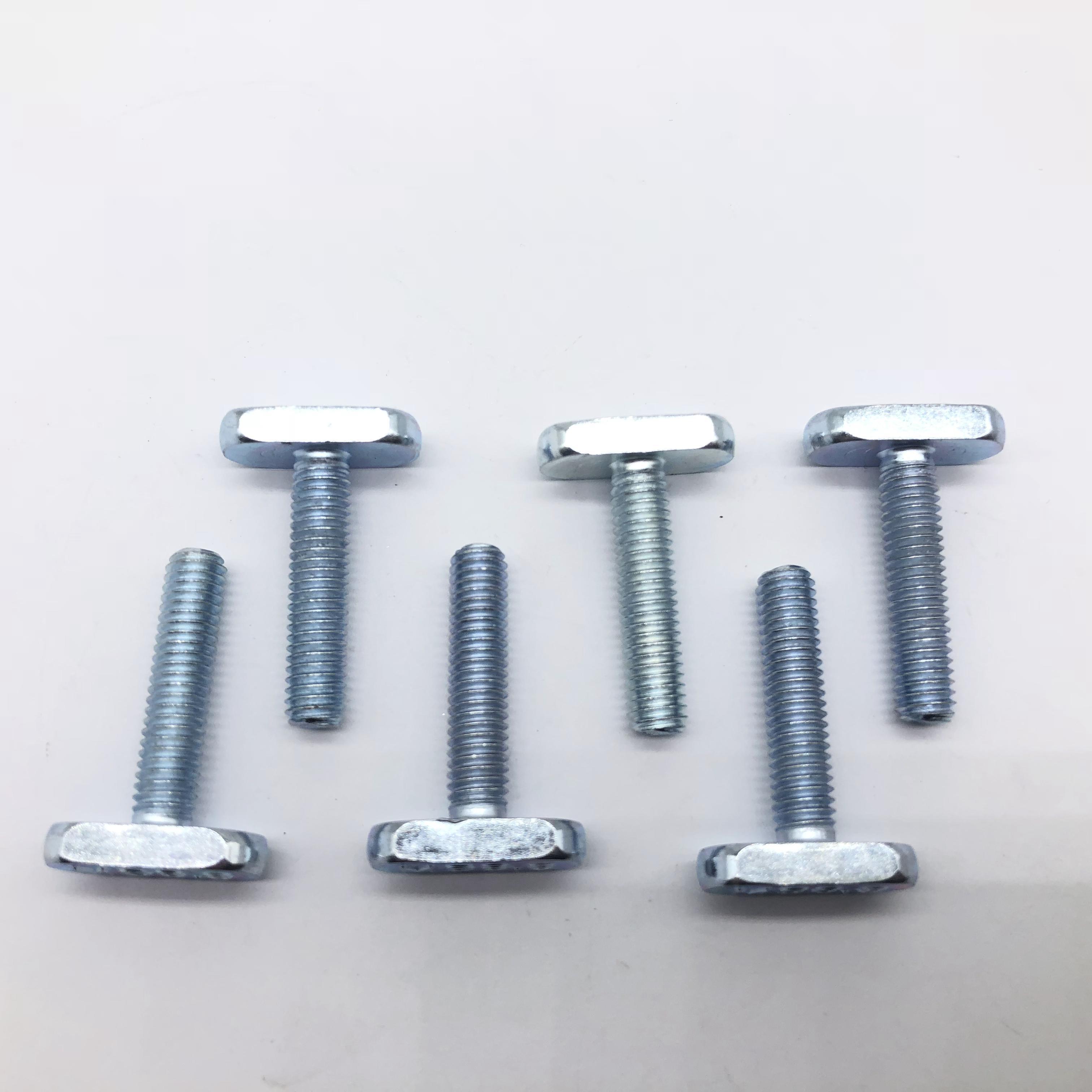 T Bolt T Screw M6 8.8 Zinc Plated