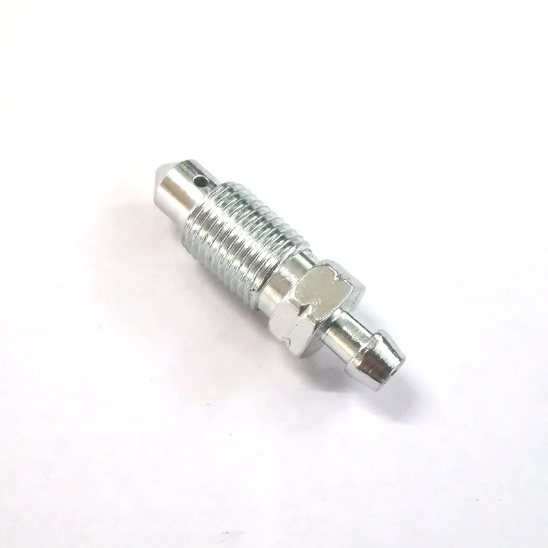 Fitting Screw Bleed Compact Steel for Motorcycle Parts