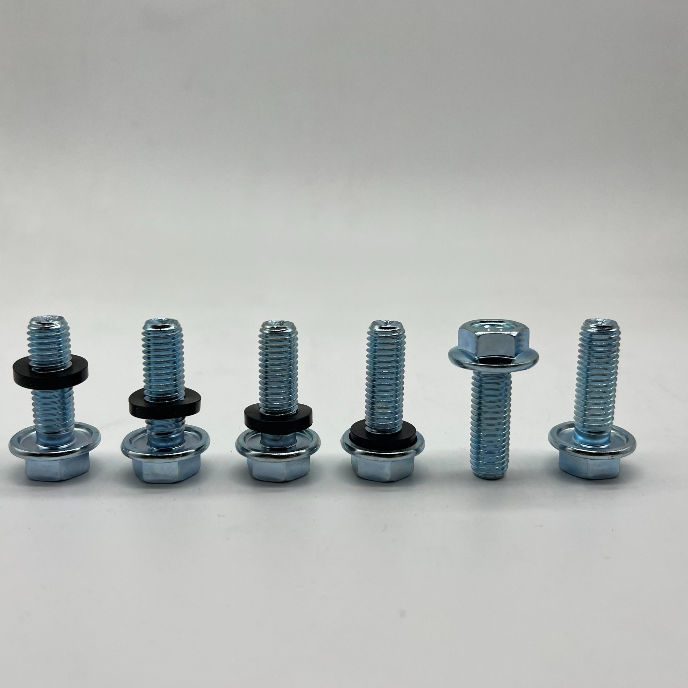 DIN6921 Hex Flange Bolt M10X30 for Silos with Rubber Washer